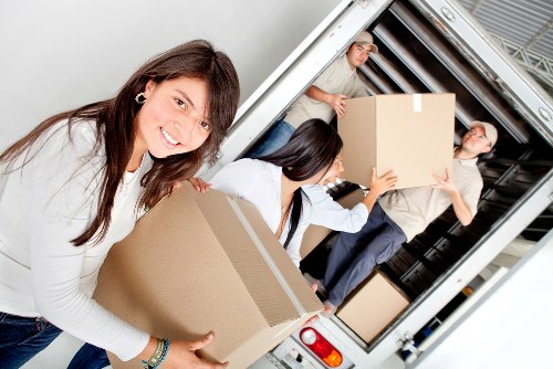 Unpacking services setting up a new home