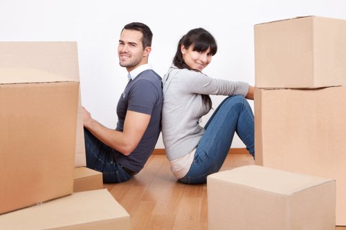 Secure transportation of belongings with a Man with Van